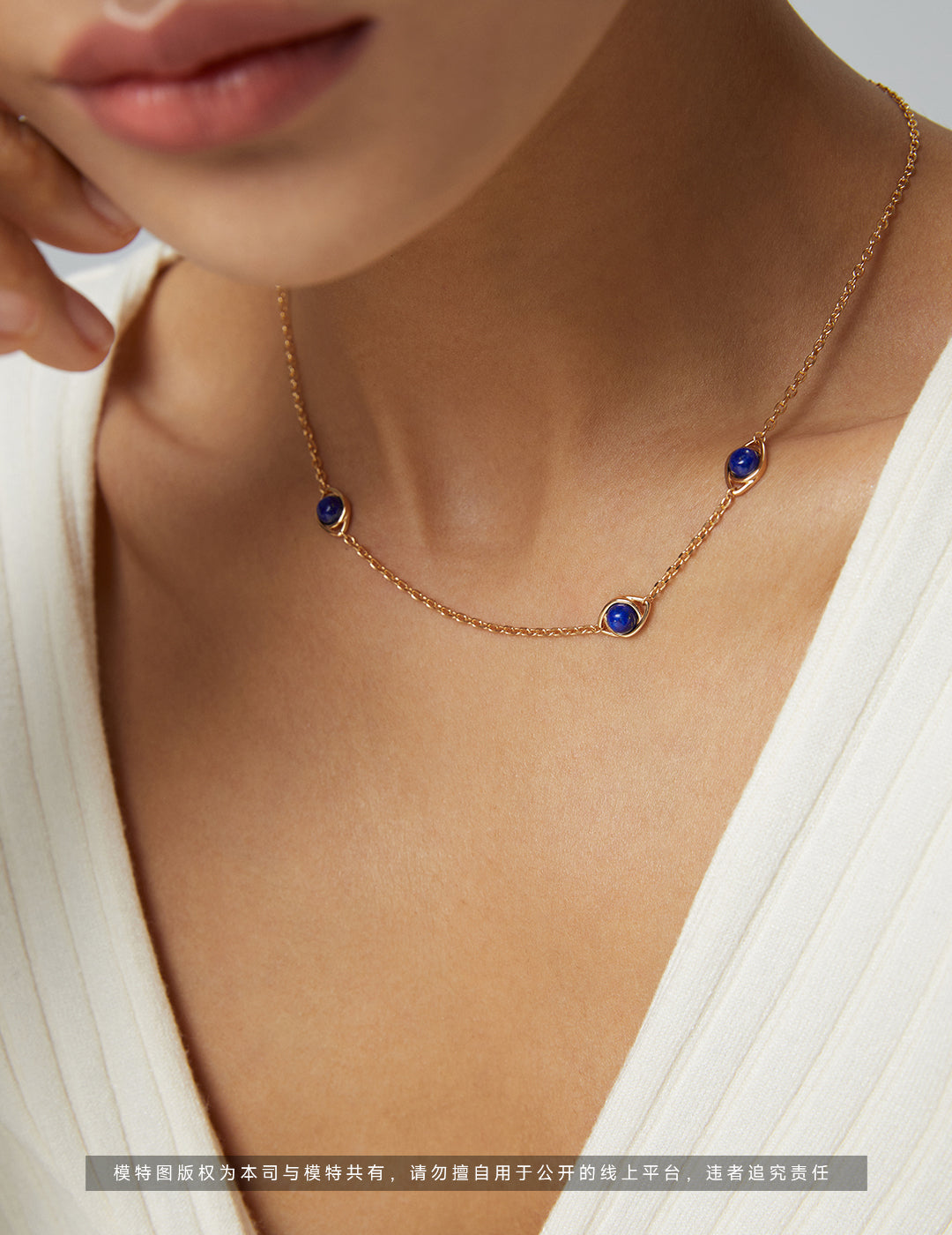 Divine Guardian Collection: Enchanting Sterling Silver Necklace with Lapis Lazuli and Tiger's Eye